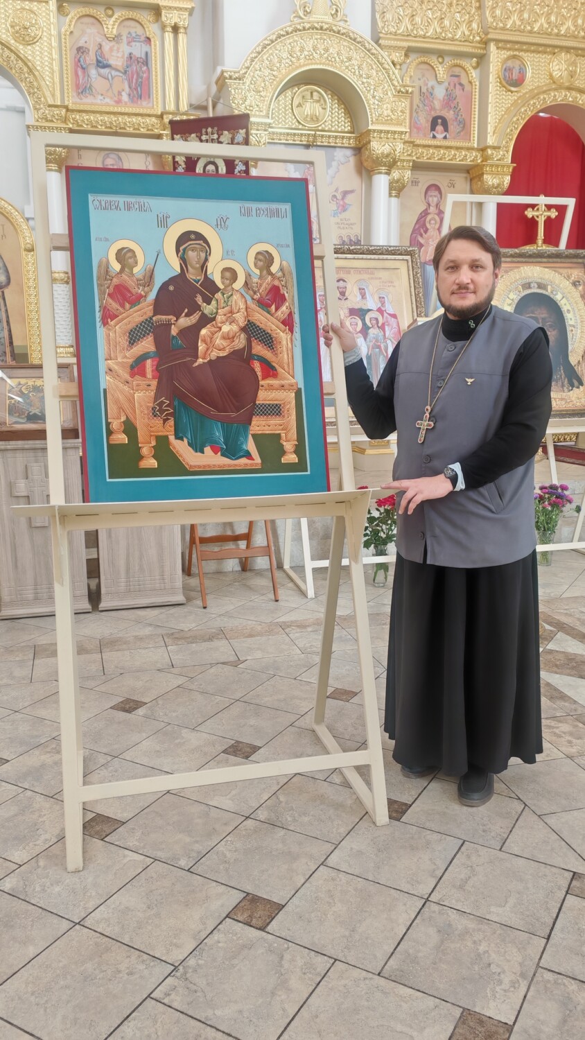 Прибытие иконы "Всецарица"